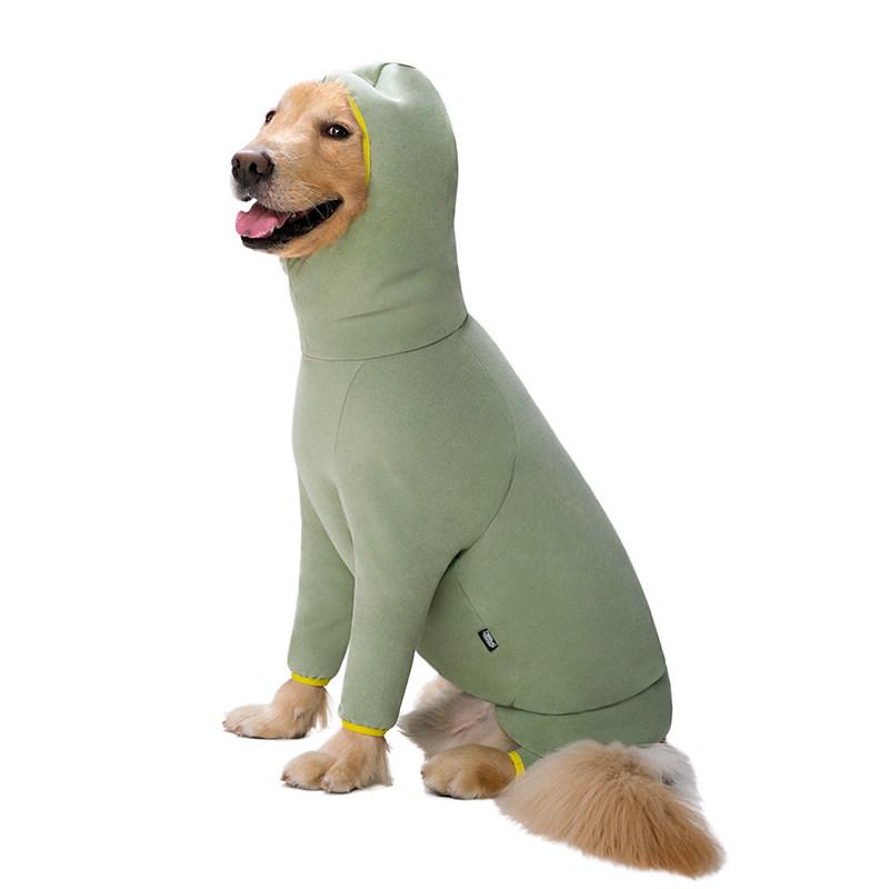犬服 秋冬 大型犬用 中型犬用 ゴールデンレトリバー ラブラドール 全身 四脚カバー...