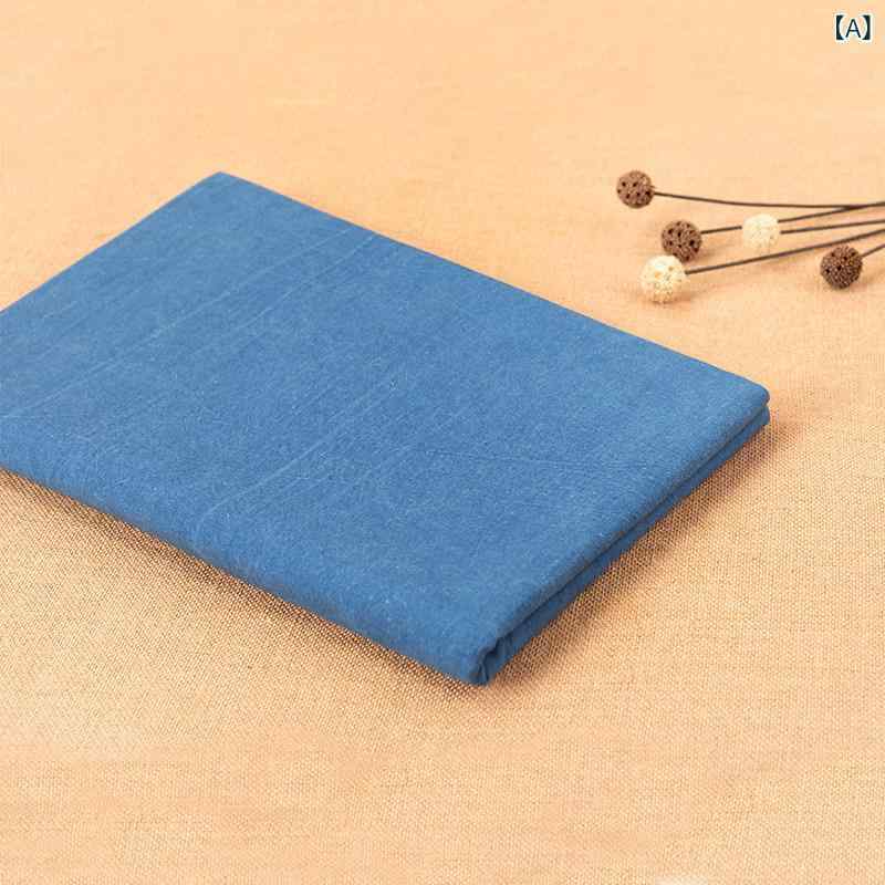 Other - 生地 レディース ワンピース用 綿麻 藍染め 蝋染め 草木染め 刺子刺繍 インディゴブルー 手芸 布 自然素材 染め柄 伝統技法