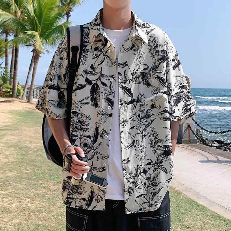 シャツ 男性用 メンズ 大きいサイズ ゆったり 体型カバー カジュアル トップス 開...