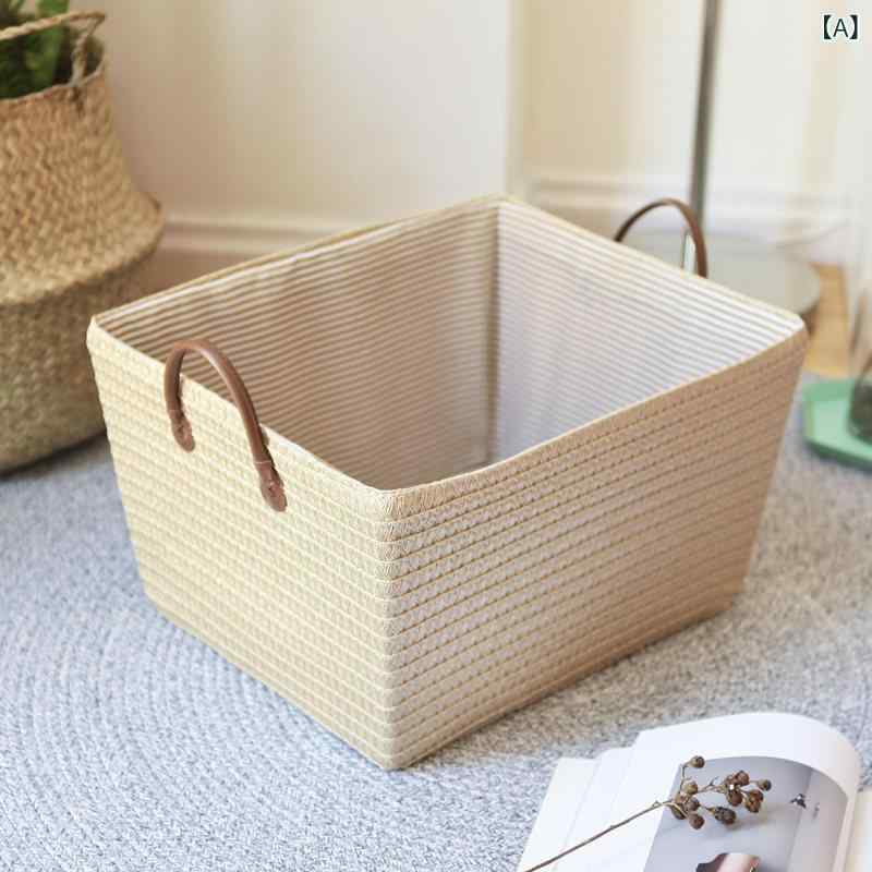 衣類収納かご 大型折りたたみ 汚れ物バスケット 家庭用 編み込み シンプル 整理ボックス 玩具収納 軽量 耐久性 部屋用 日常使い