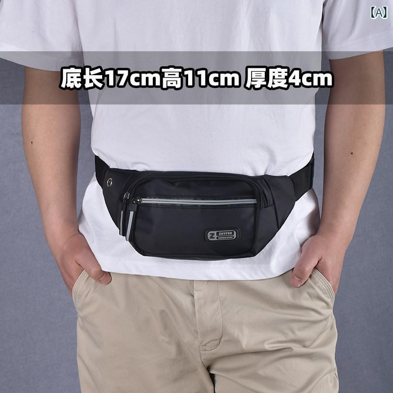 メンズ チェストバッグ 多機能 スマホ 収納 大容量 スポーツ フィットネス 旅行 用 軽量 薄型 斜めがけ ウエストポーチ 男性用 ランニング ジム 普段使い 防水加工