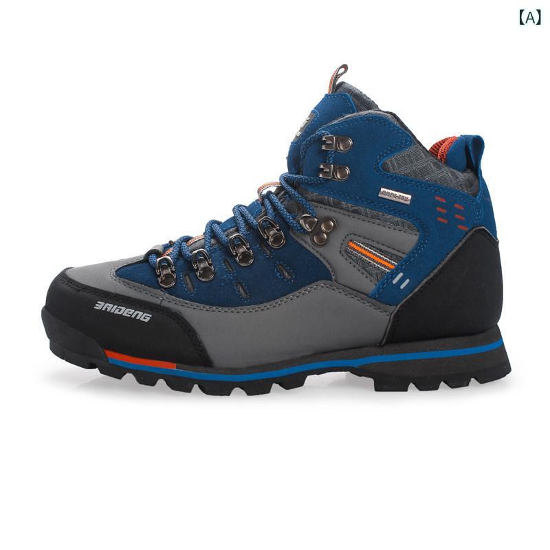 メンズ レディース 夏用 ハイカット アウトドアシューズ 登山靴 ハイキングシュー...