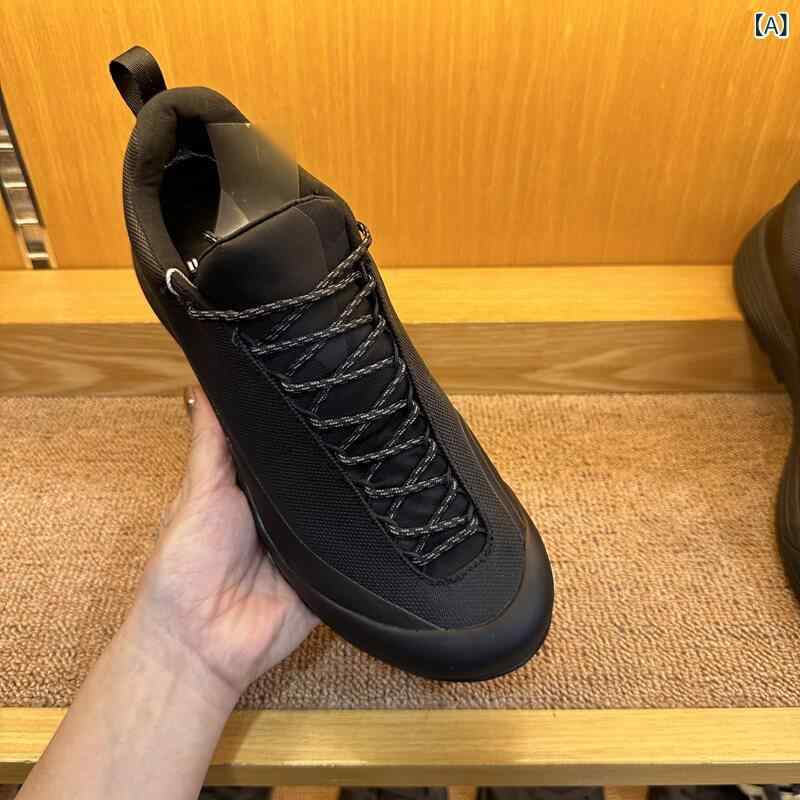 メンズ 登山靴 全面防水 滑り止め 軽量 アウトドア ハイキング トレイルランニング...