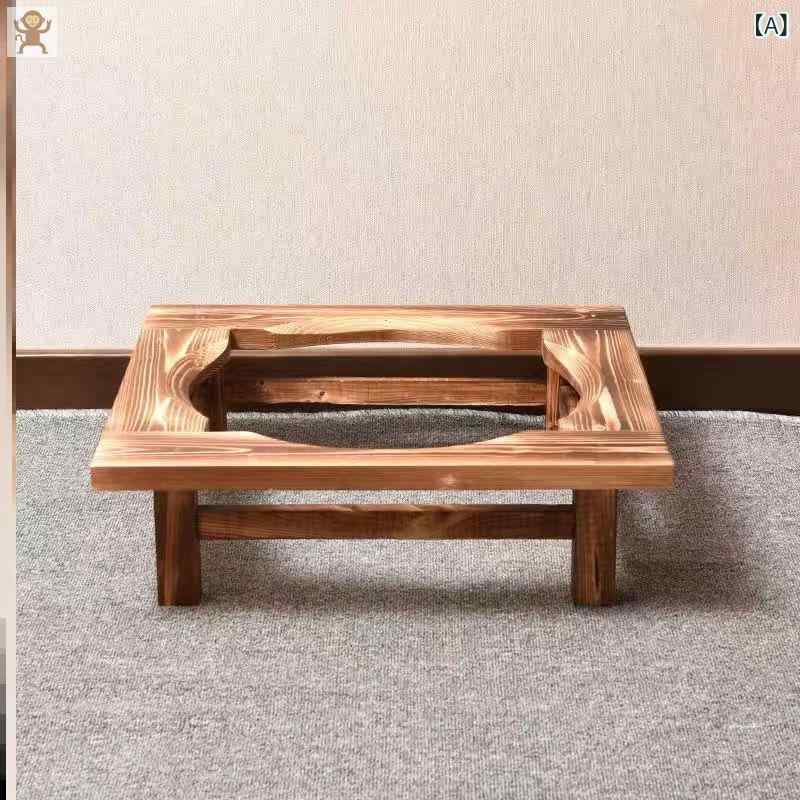 ベネフィメントショップの暖房器具 囲炉裏風 炭火焼き 卓上 コンロ 暖炉 キャンプ アウトドア 庭 ベランダ 焚き火台 冬用 暖房テーブル 暖炉テーブル 炭火暖房 暖房用 炭コンロ 大型 屋外 室内兼用 インテリア おしゃれ 薪ストーブ風 団らん 癒し 焚火道具 炭火焼き 暖炉｜アングル2