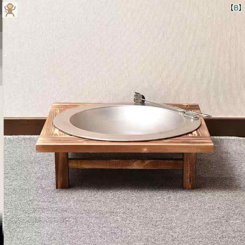 ベネフィメントショップの暖房器具 囲炉裏風 炭火焼き 卓上 コンロ 暖炉 キャンプ アウトドア 庭 ベランダ 焚き火台 冬用 暖房テーブル 暖炉テーブル 炭火暖房 暖房用 炭コンロ 大型 屋外 室内兼用 インテリア おしゃれ 薪ストーブ風 団らん 癒し 焚火道具 炭火焼き 暖炉｜アングル3