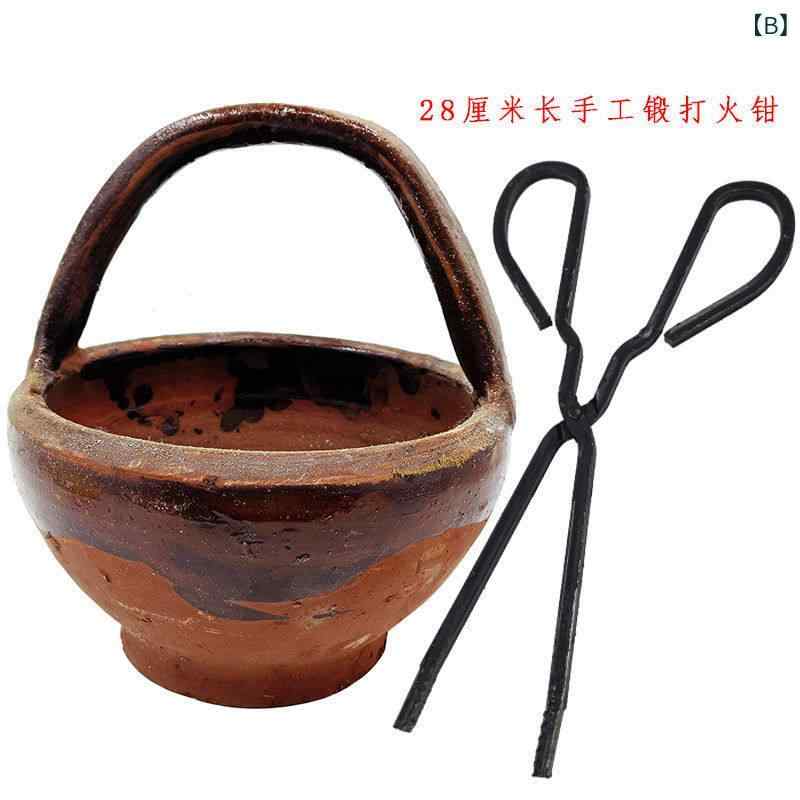 陶器 手持ち 炭炉 伝統 火鉢 暖房器 冬用 ...の紹介画像2