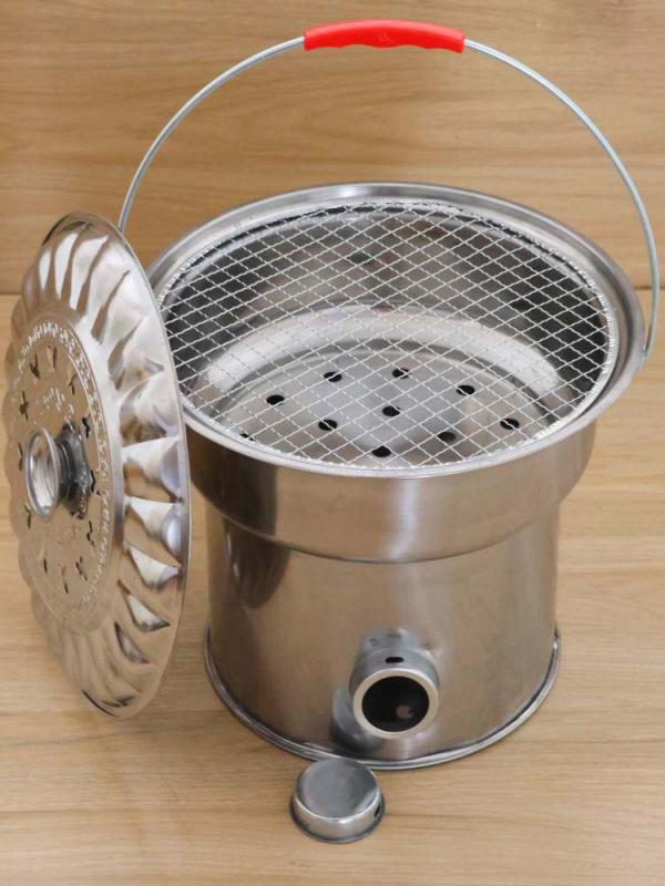 暖房器具 暖炉 炭火コンロ アウトドア 持ち運び ポータブル ストーブ 野外 薪ストーブ 卓上 焚き火台 家庭用 キャンプ BBQコンロ 暖房 煮茶 暖炉用 囲炉裏 コンパクト 軽量 取っ手付き 炭焼き 鉄製 鋳物 庭 テラス ベランダ 焚火台 ソロキャ