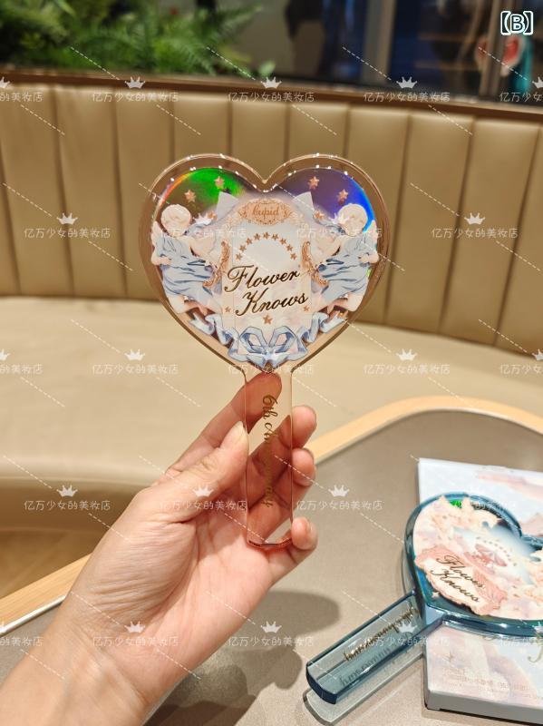 ベネフィメントショップの手鏡 レディース メイク用 スワン バレエ モチーフ 青花瓷 デザイン チョコレート 六周年記念 人魚 月光 ロココ 調 かわいい 姫系 雑貨 プリンセス 手持ちミラー ハンドミラー アンティーク風 おしゃれ ギフト メイク雑貨 インテリア コスメ収納｜アングル3