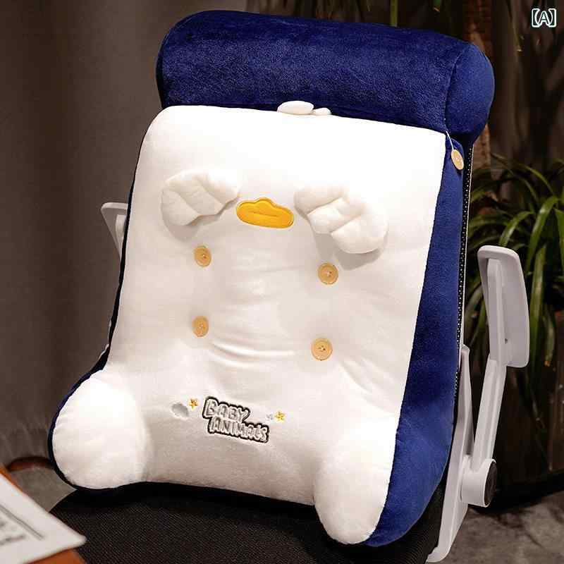 三角 背もたれ クッション 抱き枕 腰枕 取り外し 洗える 大型 ソフト ベッド ソファ 畳 寮用 快適 サポート