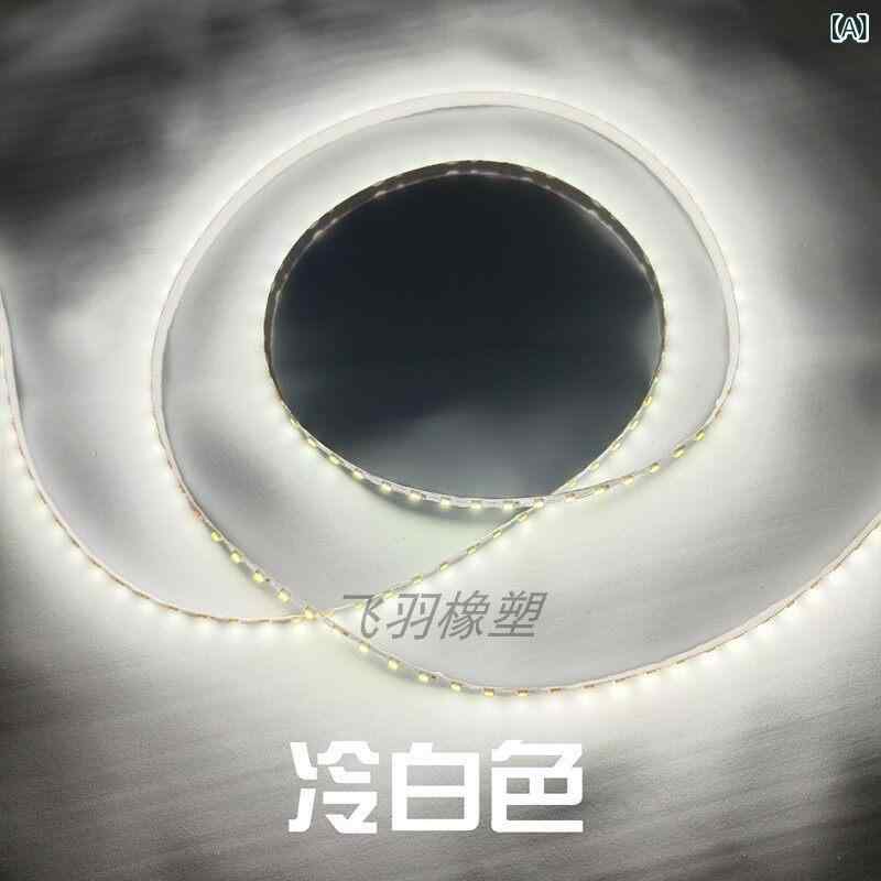 LED ストリップ ライト S型 6mm幅 12V駆動 120LED 裸基板 柔軟 ネオン 灯帯 10mmタイプ 発光文字 看板 装飾 低電圧 高輝度 室内 屋外 用