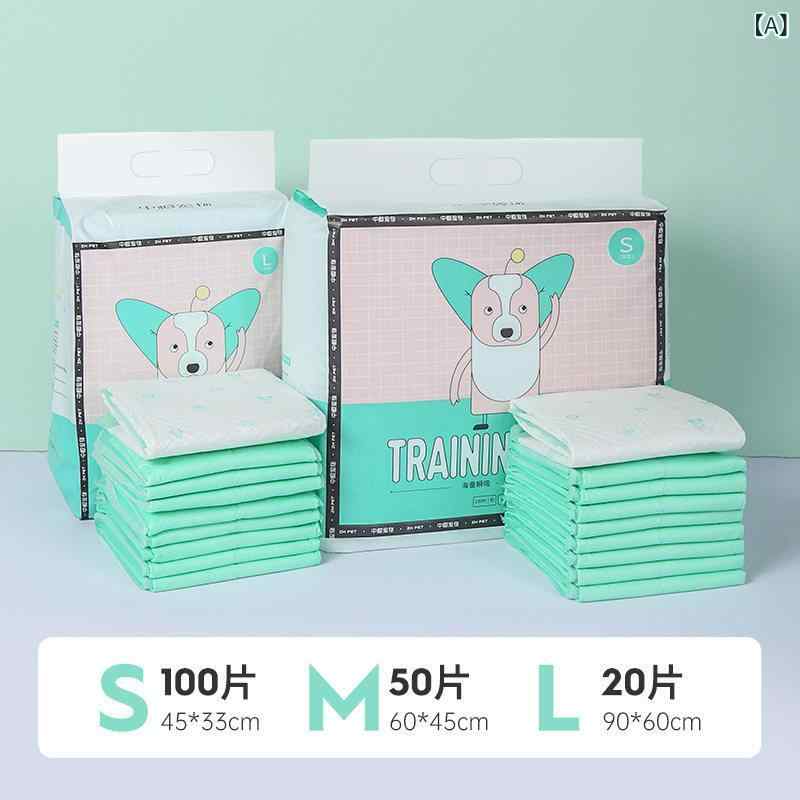 犬猫用 加厚 除臭 吸水 尿パッド トイレ誘導 漏れ防止 シート 出産マット 室内ペット衛生 トレーニング用品