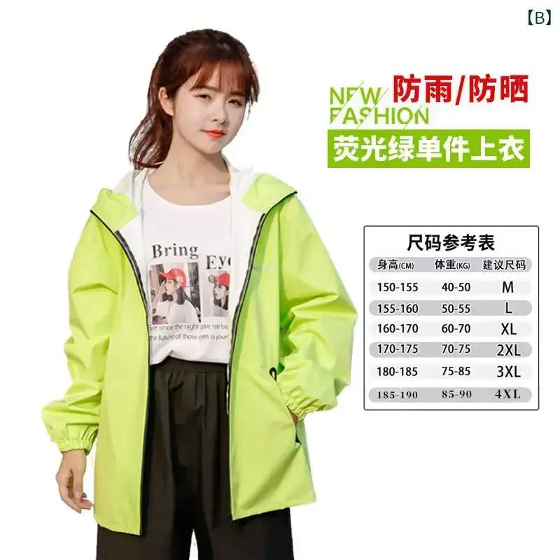 ベネフィメントショップの雨具 夏用 男女兼用 軽量 雨コート 雨ズボン セパレートセット 防水 通気性 UVカット デリバリー サイクリング用 バイク配送 屋外活動｜アングル2