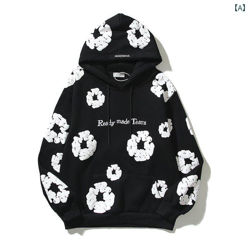 Short Sleeves - 厚手 コットン Tシャツ アルファベット プリント スウェット フーディ ショートスリーブ ショーツ ループ素材 コットン トップス ボトムス カジュアルウェア