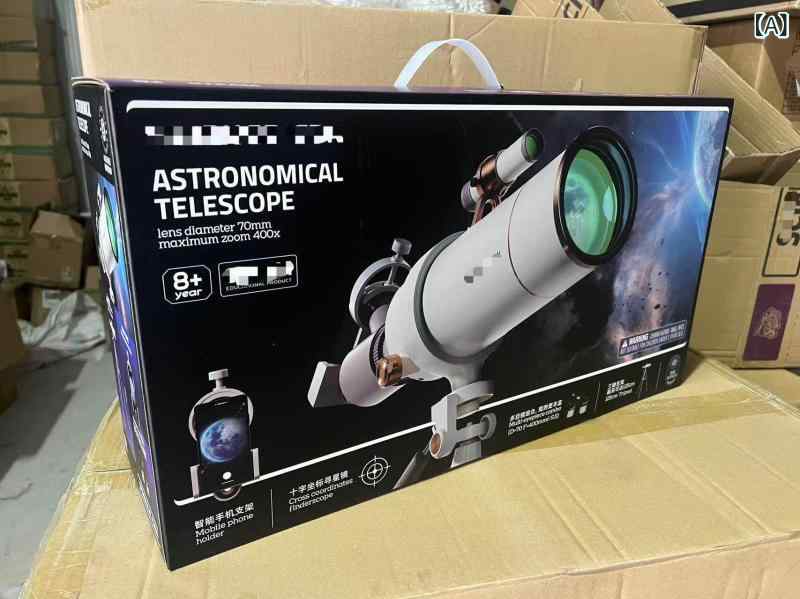 天文望遠鏡 キッズ 男の子用 入門 高倍率 高解像度 星観測 小学生 初心者向け 屋外 教育玩具 学習 科学観測
