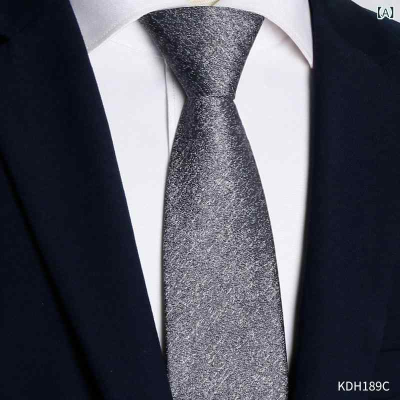 Clothing Accessories (Caps, Ties, Belts) - メンズ シャツ グレー ストライプ柄 ネクタイ付き ビジネス フォーマル 通勤 結婚式用 学生服 多用途 カジュアル 韓国スタイル トップス オフィスウェア 職業服 百搭 トレンド 軽量 吸湿速乾
