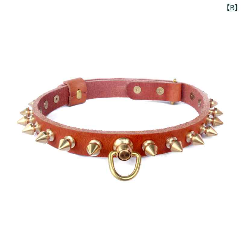 ベネフィメントショップの犬用首輪 リードセット 噛み防止 リベットデザイン スタイリッシュ 耐久性 フレンチブルドッグ イングリッシュブルドッグ対応 散歩用 トレーニングアクセサリー｜アングル2