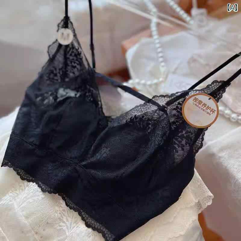 ブラジャー レディース セクシー レース フレンチスタイル 美背 シームレス インナ...