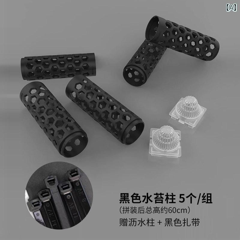 園芸 水苔柱 着生植物用 蘭栽培 蔓性植物支柱 保湿効果 素材 軽量 シンプル 頑丈 耐久性 根付きサポート 室内用 汎用タイプ
