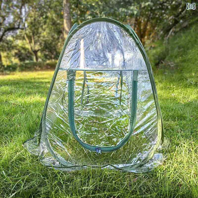 多肉植物用 折りたたみ式 保温温室 暖房付き 簡単組み立て 防水カバー 防凍加工 加...