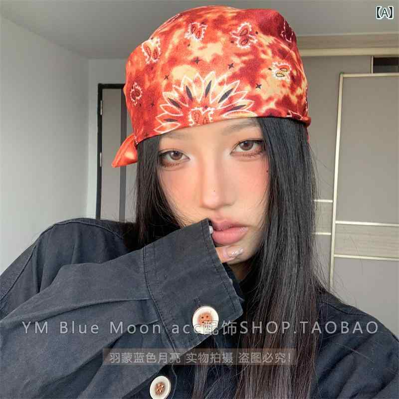 レディース ヘッドスカーフ ヘッドバンド スカーフ 多機能 アメリカンスタイル スイートクール エスニック 花柄 ストリートダンス パーティー かわいい クール セクシー 普段使い 軽量 伸縮性
