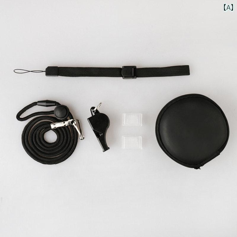 口笛 バスケットボール 審判用 コーチ用 トレーニング用 強音 ホイッスル 試合記録台 用品 スポーツ 室内外 耐久性 軽量