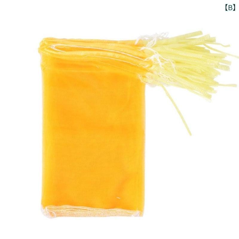 野菜用 ネットバッグ 根菜収納 さつまいも じゃがいも 山芋 通気性 軽量 耐久性 キ...