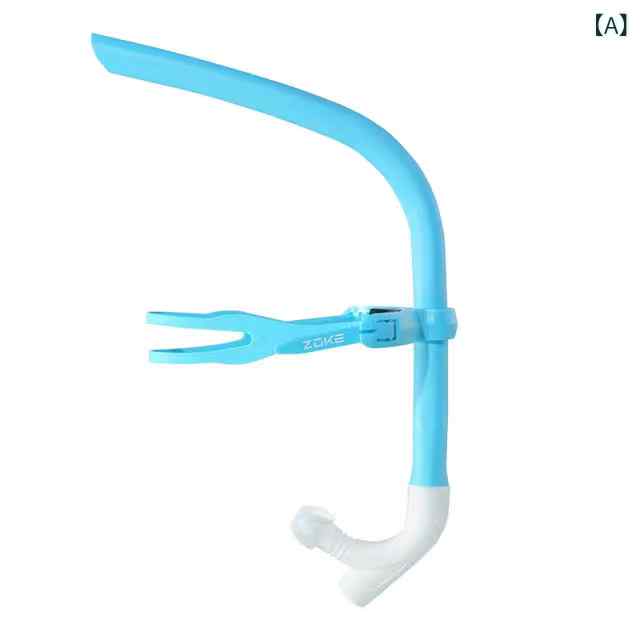 Other - スノーケル 呼吸管 スイミング トレーニング 大人用 子供用 プロフェッショナル 水中 前置型 換気器 水中スポーツ 快適フィット
