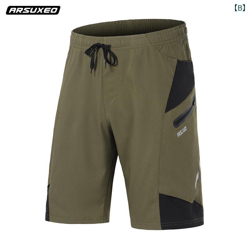 サイクリングパンツ メンズ ロードバイク マウンテンバイク 兼用 夏用 レジャー シ...