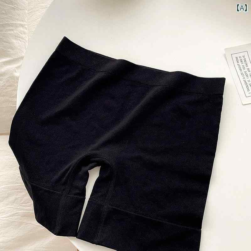 レディース 安全 レギンス 二合一パンツ 通気性 快適 防走光 ずれにくい 伸縮性 吸...