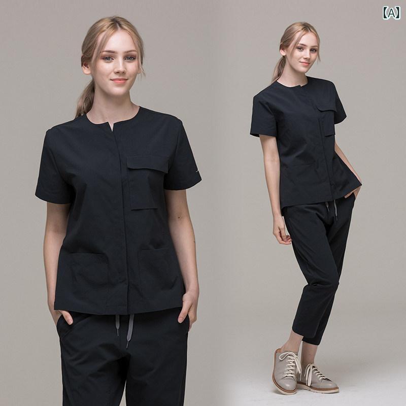 看護師服 韓国 高級感 ファッション 医療 美容 歯科 口腔 ペット病院 クリニック ...