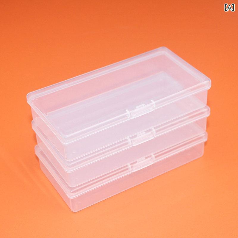 収納ボックス USBメモリ Uキー 透明ケース デジタルアクセサリー 耳機 データケーブル 整理 保護カバー ガジェット収納 デスク周り プラスチック素材