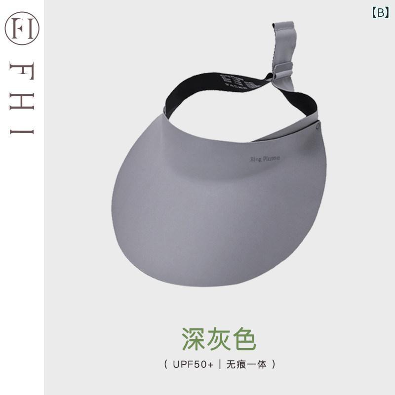 帽子 レディース メンズ サンバイザー 紫外線対策 日よけ帽子 つば広 ワイドつば ...
