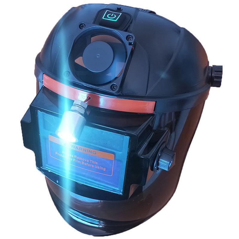 溶接面 メンズ レディース 溶接用面 自動遮光 扇風機付き ヘルメット型 アーク溶接 半自動溶接 帽子型 防護具 真実の色 メガネ一体型 高機能 軽量 装着快適 視界クリア 保護マスク 飛来物防止 溶接作業用品 現場用 産業用 プロ仕様 快適性 調整可能