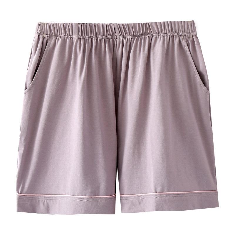 ショートパンツ レディース 部屋着 ルームウェア ハーフパンツ 純綿 コットン 綿10...