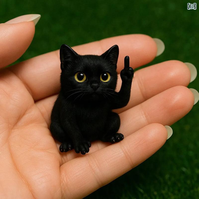 置物 レディース 動物フィギュア 樹脂製 飾り物 卓上インテリア かわいい アニマルオブジェ 彫像 玄関 リビング オフィス デスク周り 癒やしグッズ 装飾品 ディスプレイ用 小さめサイズ 贈り物 ギフトにも最適な工芸品 精巧な作り 耐久性のある樹脂素材 benefiment-11294156 ベネフィメントショップ サンプル画像3