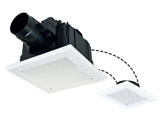 MITSUBISHI（三菱）VD-15ZFCD14天井埋込形換気扇2部屋用低騒音形【工事必要型】