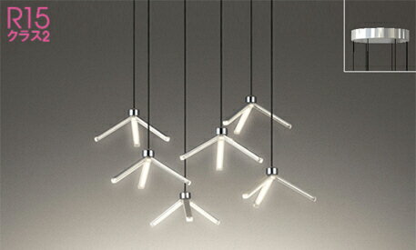 オーデリック (ODELIC) シャンデリア OC257109LR おしゃれ モダン 【簡易取付型】