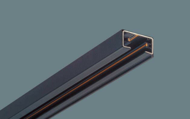 パナソニック(Panasonic)ア−ス付ショップライン本体　2m　黒DH0222EK【工事必要型】