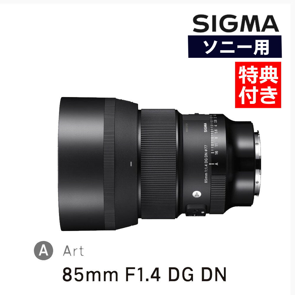 （レビューでレンズキャッププレゼント）【お手入れ6点セット】【レンズ】シグマ 85mm F1.4 DG DN（A） ソニーEマウント用（みつはぴ）