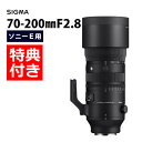 【ミニバッグ付き】 シグマ 70-200mm F2.8 DG DN OS (S) ソニーEマウント用(.QL)(2)