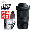 (レビューでレンズキャッププレゼント)【強化ガラス保護フィルターセット】シグマ 16-300mm F3.5-6.7 DC OS(C) ソニーEマウント用(.QL...