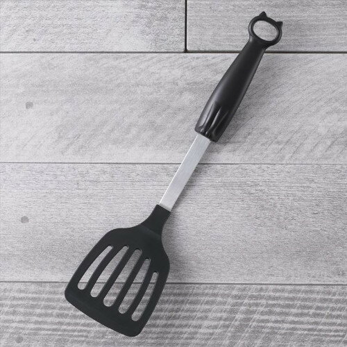 （かわいいねこのキッチングッズ）貝印 KaiHouse SELECT Nyammy ねこのターナー DE-6251 [ニャミー](キッチンツール・調理グッズ・フライ返し・フライパン・ヘラ・へら）（みつはぴ）