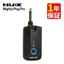 NUX Mighty Plug Pro MP-3 ヘッドフォンアンプ ギター用 ベース用 Amp Modeling Amplug Bluetooth対応 高音質 静かな練習 エフェクト内蔵 USB接続 ライブストリーミング対応 ポータブル ギタリスト向けアクセサリー(.QL)