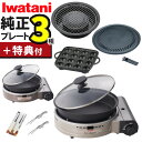 【人気3種プレート&特典付き 】イワタニ カセットコンロ ビストロの達人プラス \レビューお米プレゼント/ 深型プレート付 シルバー ブラウン カセットフー CB-BST-PLS ガスコンロ 焼肉 たこ焼き 網焼き 岩谷産業 岩谷 ビストロ グリルパン (ラッピング不可)(.QL)