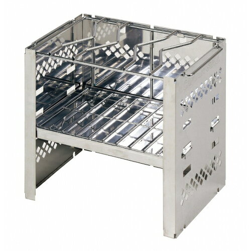 （BBQコンロ）キャプテンスタッグ UG-0042 カマド スマートグリル B5型 [UG-42]（3段調節）（みつはぴ）