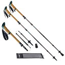 レキ トレッキングポール クレシダ FX カーボン グレー 2本1組 カーボン製 折りたたみ式 LEKI 100-120cm 1300481 (ラッピング不可)...