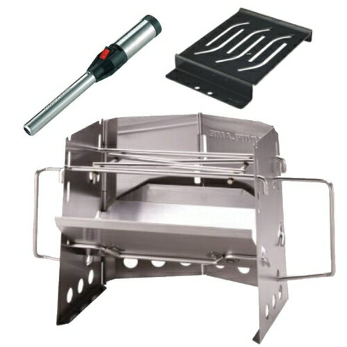 ユニフレーム 薪グリルsolo ＆ ユニセラ鉄板スリット ＆ スティックターボ II 682999 615263 632048 焚..