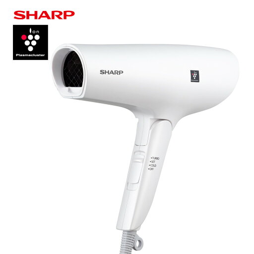 シャープ プラズマクラスター ドライヤー IB-RP7-W ホワイト 大風量 シンプル操作 速乾 美髪 ヘアケア ヘアドライ(.QL) シャープ プラズマクラスター ドライヤー IB-RP7-W ホワイト 大風量 シンプル操作 速乾 美髪 ヘアケア ヘアドライ(.QL)