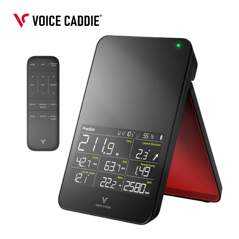 ボイスキャディ スイングキャディ SC4 ゴルフ 距離計 ローンチモニター 練習機器 データ分析 Swing Caddie 4 VOICE CADDIE（.QL）