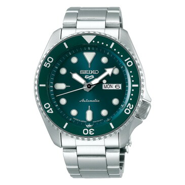 (時計ケース丸型・クロスセット)(国内正規品)(セイコー)SEIKO 腕時計 SBSA011 (5スポーツ)SEIKO 5 SPORTS メカニカル Sports 流通限定モデル(ステンレスバンド 自動巻き(手巻付) アナログ)(みつはぴ)